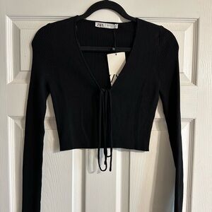 Zara tie top